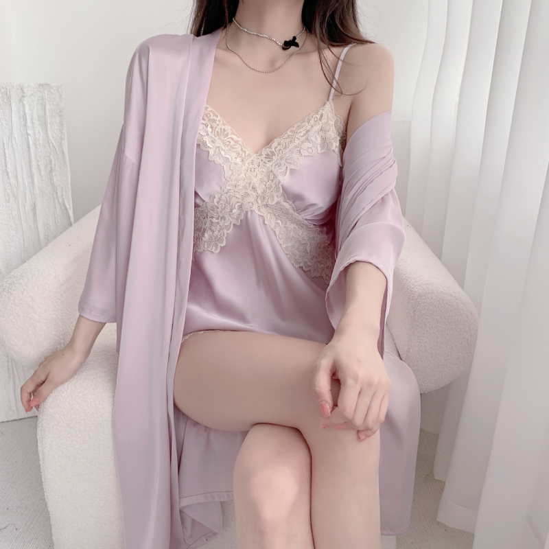 Internetové horúce pyžamá, trojdielna súprava s vypchávkou na hrudi, dámske letné sexy šortky s ramienkami, nový oblek, domáce oblečenie