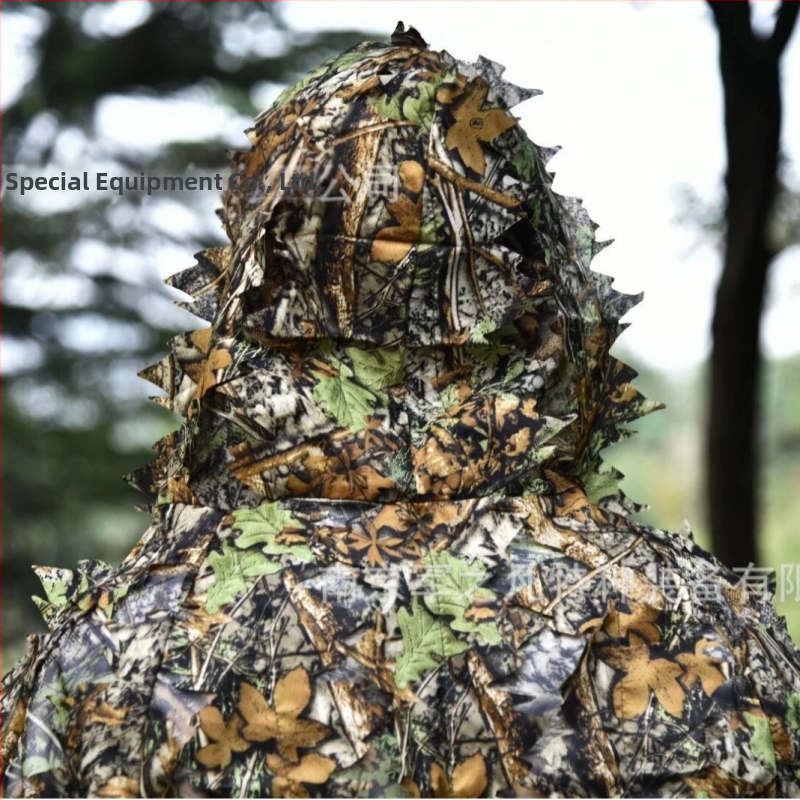 3D бионичен камуфлажен костюм от кленов лист, мантия-невидимка, дишаща и удобна камуфлажна мантия, фотография, стрелба с птици