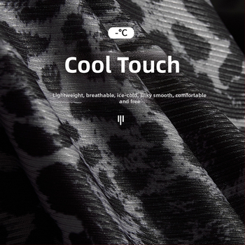 Vasaros populiarios „Ice Silk Arrow“ kelnės, vyriškos, leopardo rašto, vėsios, kvėpuojančios, laisvalaikio, laisvalaikio, bokserinės kelnaitės, šortai