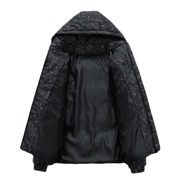 Μπουφάν εργασίας καμουφλάζ από βαμβάκι για άνδρες, Χειμερινό ανδρικό βαμβακερό παλτό με κουκούλα 2025, Χοντρό, χαλαρό φουσκωτό μπουφάν για φοιτητές