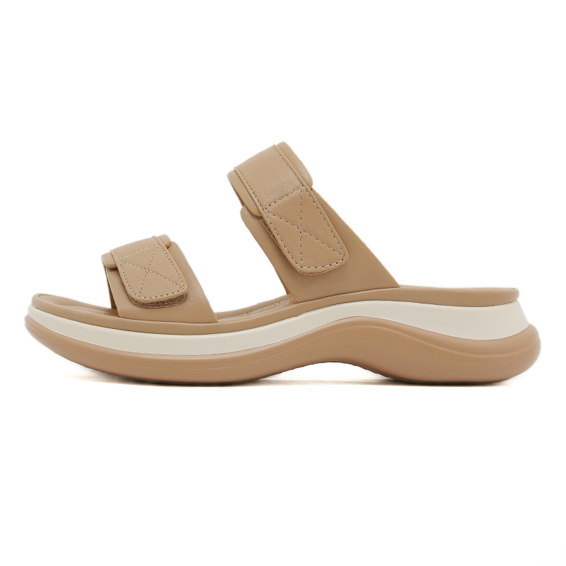 4003-6 uued 2025. aasta kevad- ja suve Amazoni vabaaja sandaalid, naiste libisemiskindlad paksu tallaga mereäärsed sussid