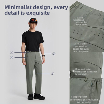 2025. aasta kevad- ja suveuued meeste õues kasutatavad venivad püksid, kiiresti kuivavad matkapüksid, kiiresti kuivavad hingavad spordipüksid