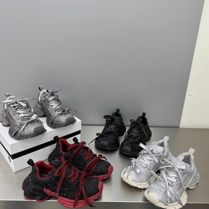 Pariške cipele od prave kože s cirkonima za žene, gornja odjeća, nove ljetne cipele s debelim potplatom i cirkonima za žene, svestrane sportske i ležerne cipele