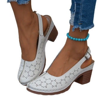 Γυναικεία παπούτσια 35-43 γιάρδες plus size, φαρδιά, χοντρά πόδια, καλοκαιρινά, σανδάλια για μητέρες, κούφια, μαλακή σόλα, μεσήλικες, ηλικιωμένοι, άνετα 42 μέτρα