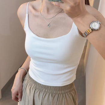 Naujo stiliaus, gryno, saldaus ir aštraus dizaino, klostuotos liemenėlės formos moteriški drabužiai, priglundantys prie palaidinės su krūtinės pagalvėle