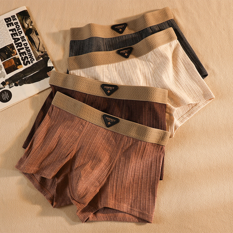 Dropshipping Muške bokserice, prozračne pamučne, mekane i voskaste, ugodne za kožu, za mlade dječake P073