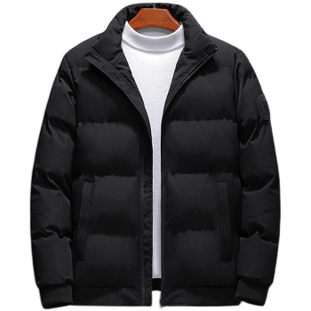 Χειμερινό μεγάλο ανδρικό μπουφάν με επένδυση από πούπουλα 2023, κοντό ελαφρύ μπουφάν με επένδυση από βαμβάκι, ρούχα εργασίας, προστασία από την εργασία, ανδρικό εξωτερικό μπουφάν με επένδυση από βαμβάκι