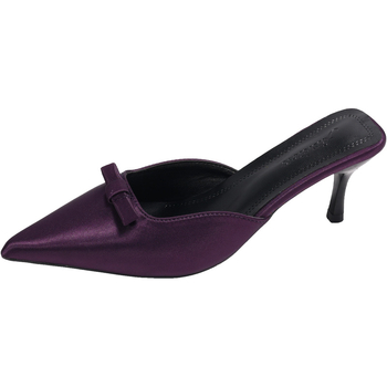 Γυναικεία Παπούτσια Baotou Half-Flop Μεγάλο Μέγεθος με Μυτερές Μύτες Παντόφλες Στιλέτο Ψηλοτάκουνα Αδυνατιστικά Γαλλικά Μοντέρνα Σέξι Γυναικεία Half-Flop