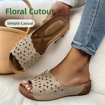 Ljetne nove ženske papuče s debelim potplatom iz inozemne trgovine za žene, prekogranične velike papuče s debelim potplatom u obliku ribljeg usta, širokim remenom