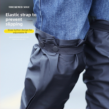 Libisemiskindel paksendatud kulumiskindel üle põlve ulatuv vihmakingakate veekindlad meeste ja naiste ratsutamisveepüksid vihmapüksid ühes tükis piiriülene kohaletoimetamine