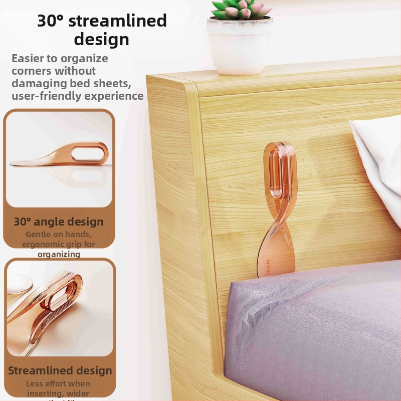 Инструмент за повдигане на матраци, креативен органайзер за чаршафи за домашна употреба, повдигач за празнини между чаршафите, неплъзгащ се фиксатор за матраци