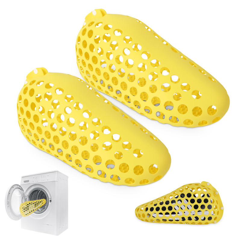 Naujas, aukštos kokybės, tarpvalstybinis silikoninis batų plovimo maišelis, skirtas tingiems batams skalbti, skalbimo mašinos batų plovimo maišelis, apsaugantis nuo deformacijos batus