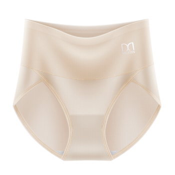 Meiya Ting Ice Silk Cool Feet Big Mouth naiste aluspesu suvine kerge läbilaskev puuvillane jalgevahe kõrge vöökohaga kõhu tooniv aluspesu