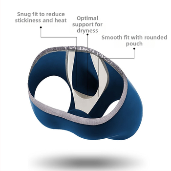 Σέξι εσώρουχο με διαχωρισμό από σφαίρες, ανδρικό μπόξερ σε σχήμα U, αντι-περπατήματος, ανδρικό παντελόνι με τσέπες αέρα στη μέση