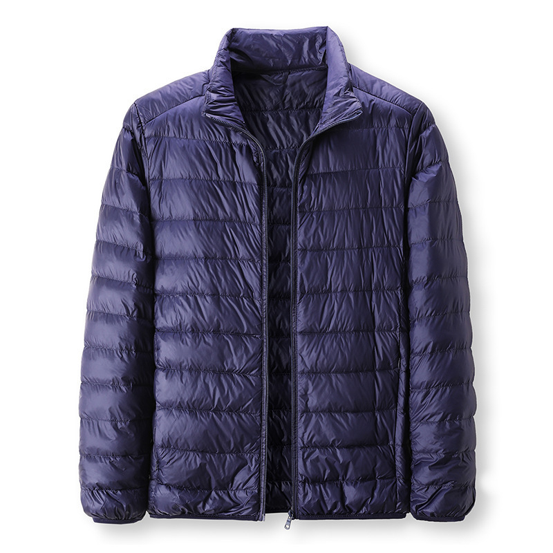 Външна търговия през границата 2024 леко перо Rong памучно подплатено яке мъжка яка зимно младо и средно възраст мъжко ежедневно памучно подплатено яке на едро