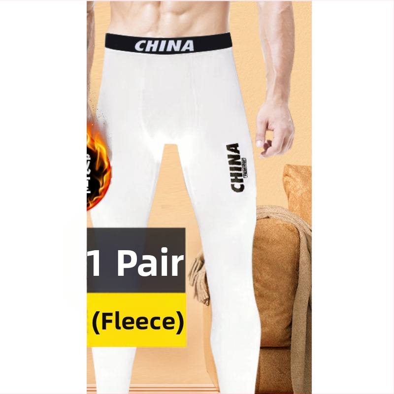 Soojad püksid meestele talvised fliisvoodriga paksendatud teismeliste pluss-suuruses poiste de Velvet meeste pikad püksid kitsad aluspüksid