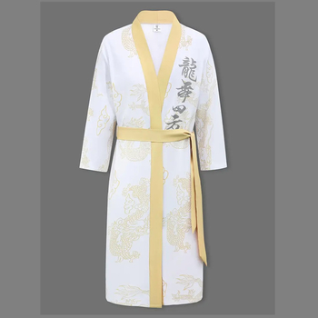 Νέο προϊόν 2025 Amazon Cross-Border Export Harajuku Dragon Totem Print Long Ανδρικό και Γυναικείο Outwear Cape Cardigan