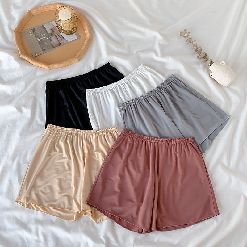 Zaštitne hlače za žene, ljetne tanke, nepromočive, visoki struk, široke, ležerne kućne tajice, ženske kratke hlače za osiguranje