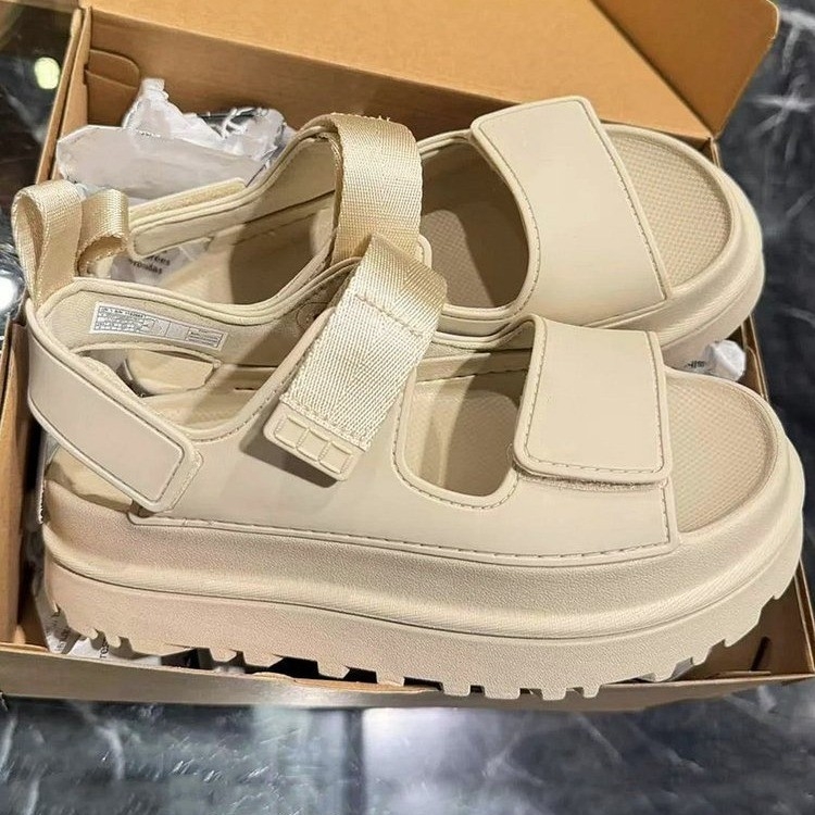 Дишащи и удобни дамски сандали с гумени и пластмасови подметки, ергономичен дизайн, дълготрайно пътуване без умора на краката, плажни обувки с велкро