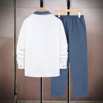 Didmeninė prekyba 2025 m. kūrybingais vyriškais kostiumais, kostiumo suknelėmis, vyriškais korėjietiško stiliaus plonais kostiumais, vyriškais vestuvėmis, keturių metų laikų laisvalaikio drabužiais.