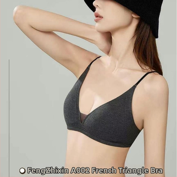 Fengzhixin Original Γαλλικό Βαθύ V Τρίγωνο Κύπελλο Ερωτικό Σουτιέν Χωρίς Ρίγες Όμορφη Πλάτη Χωρίς Ραφή Push-Up Καλοκαιρινό Λεπτό