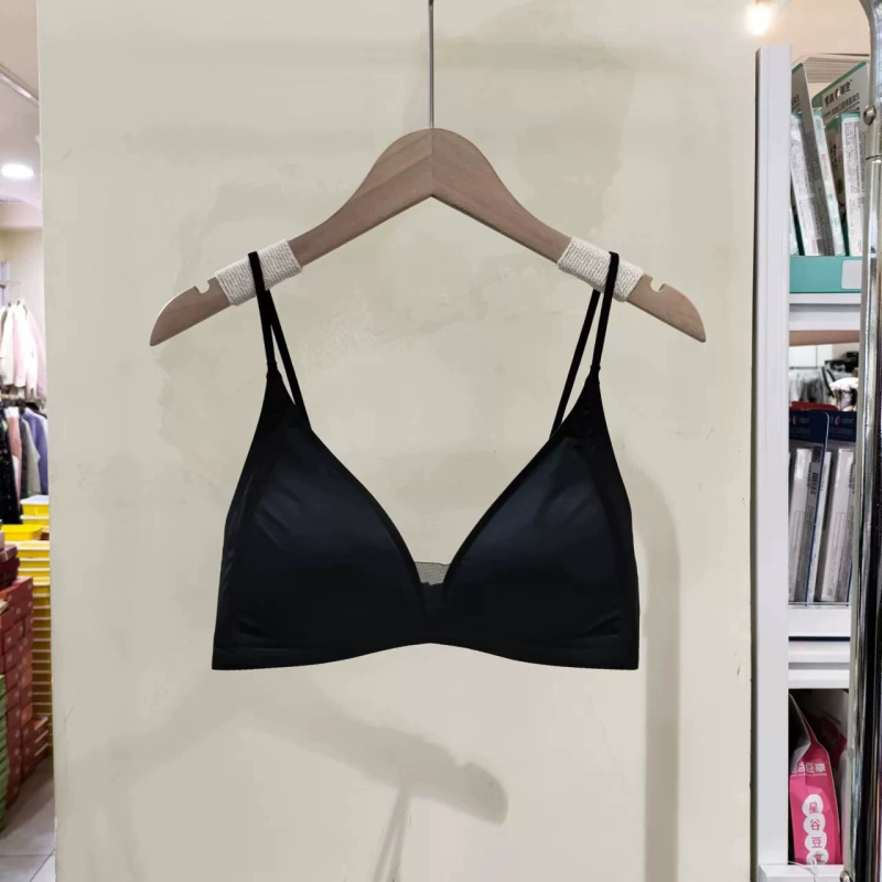 Fengzhixin Original French Deep V Triangle Cup Intimates Fără Margini Frumos Back Fără Cusături Push-Up Sutien de vară subțire