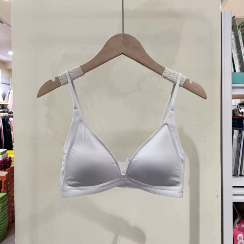 Fengzhixin Original French Deep V Triangle Cup Intimates Fără Margini Frumos Back Fără Cusături Push-Up Sutien de vară subțire