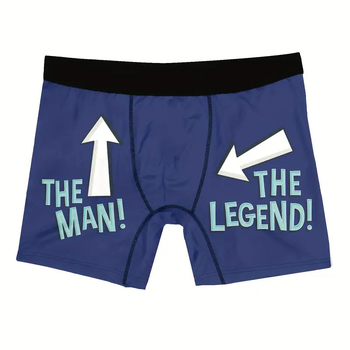 Μπόξερ Εξωτερικού Εμπορίου με Στάμπα Παιχνιδιού, Αναπνεύσιμο και Άνετο Μπόξερ, Ελαστικό Αθλητικό Σορτς, Casual