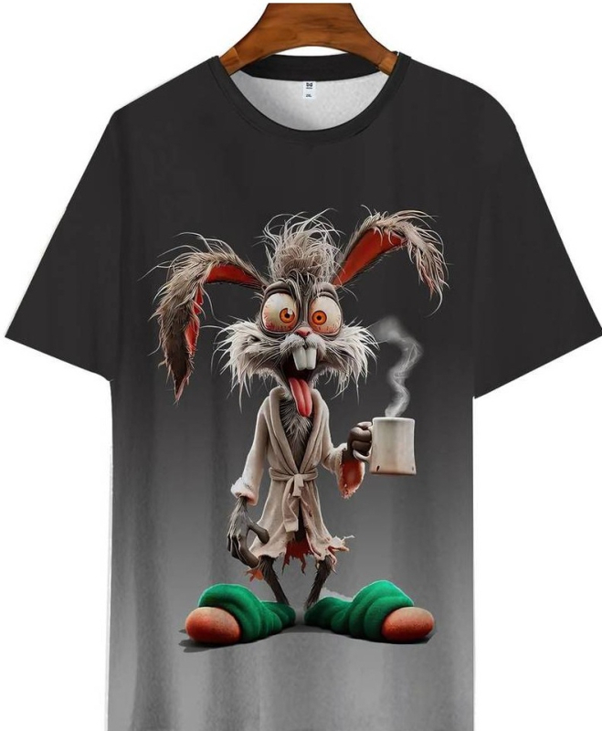 Temu dječja majica kratkih rukava s 3D printom, prekogranična ljetna, popularna dječja sportska majica, izravna opskrba iz tvornice