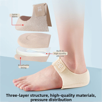 Piireülene kannakaitse, silikoonist kannapadi, lööke neelav, stressivastane kannavalu, takjapaelaga kannakate