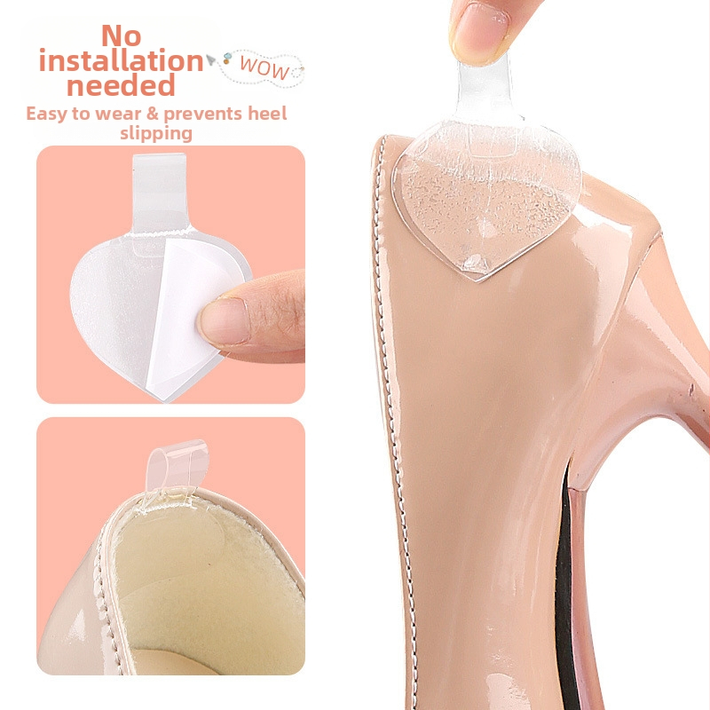 Обувки на висок ток с дантела, кръгла перлена катарама, противоударна пета около глезена, противоударна перлена дантелена каишка за обувки