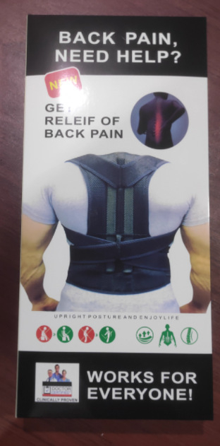 Tarpvalstybinis nugaros ortopedinis diržas suaugusiems, apsaugantis nuo kupranugario formos nugaros tiesinimo, atviras pečių korektorius vyrams ir moterims, laikysenos ortopedinis diržas sėdėjimo laikysenai, raktikaulio diržas