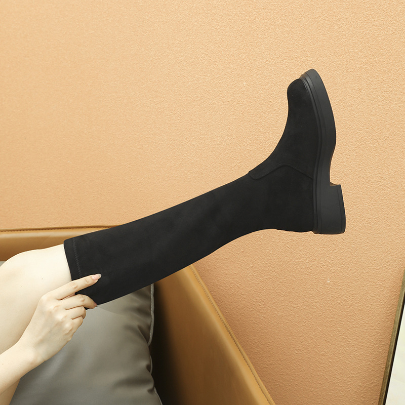 Размер за момичета 32-40, ботуши Martins, къси ботуши, дамски велурени ботуши, дамски ботуши за отслабване, есен и зима 2023