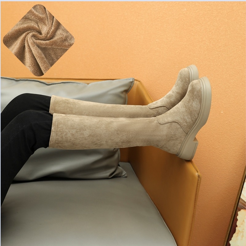 Размер за момичета 32-40, ботуши Martins, къси ботуши, дамски велурени ботуши, дамски ботуши за отслабване, есен и зима 2023