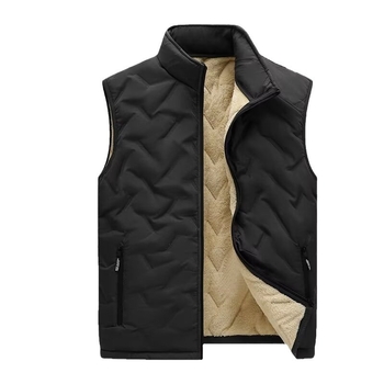 Rudens ir žiemos reljefinė medvilninė liemenė vyriška rudens ir žiemos madinga šilta paminkštinta liemenė, aksominis paltas, didmeninė prekyba