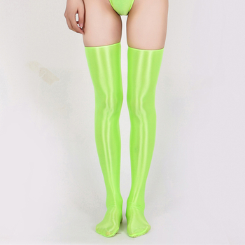 Κάλτσες μεταξωτές με λαδόκολλα, λαμπερές, λεπτές, διαφανείς, υψηλής ελαστικότητας, σέξι, ευρωπαϊκές, αμερικανικές και ιαπωνικές, διασυνοριακές, 7052W