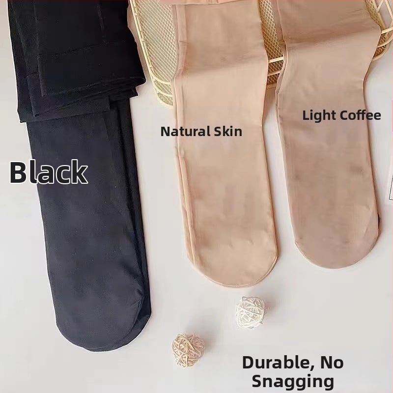 Hodvábne pančuchy Zimeixuan, tenké dámske oceľové pančuchy, odolné proti opotrebovaniu, hodvábne, proti zahmlievaniu, proti rozkladu, špeciálne odolné pančuchy, nie W18