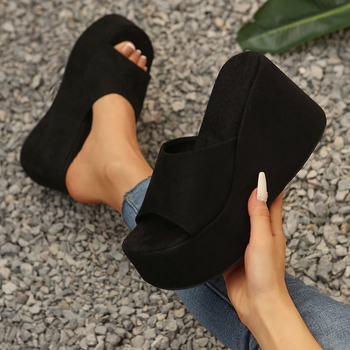 Za2024 Νέες σαγιονάρες με χοντρή σόλα και λεοπάρ μοτίβο για εξωτερικές εμφανίσεις, Μοντέρνες σαγιονάρες με φλατ σόλα, Σανδάλια θαλάσσης σε εορταστικό στιλ για γυναίκες