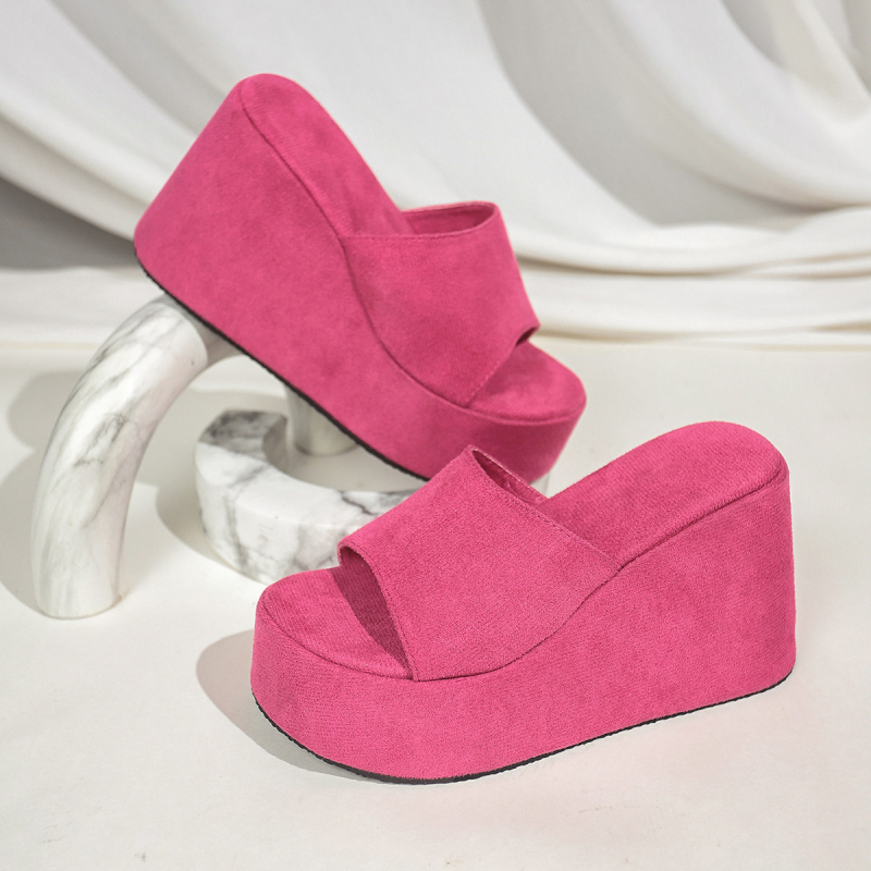 Za2024 Nove japanke s leopard printom i debelim potplatom za vanjsku odjeću, moderne japanke s ravnim potplatom, sandale za plažu u blagdanskom stilu za žene