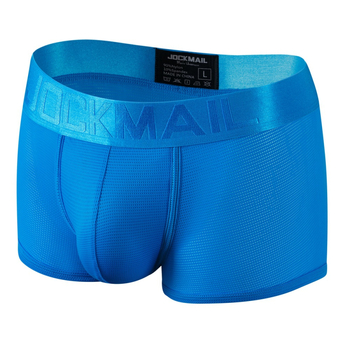 JOCKMAIL Σέξι Ανδρικό Μπόξερ Εσώρουχο Ice Silk Αναπνεύσιμο Νεανικό Παντελόνι Τέσσερις Γωνίες Ανδρικό Παντελόνι Φόρμας Mesh Γρήγορο Στέγνωμα