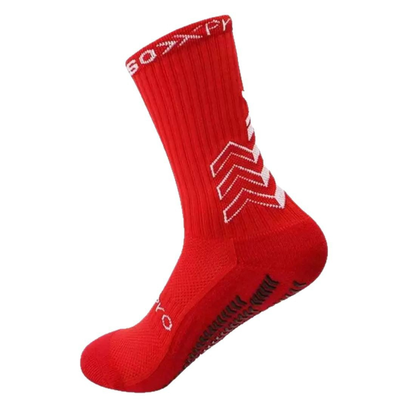 Șosete de fotbal, șosete sport cu fund îngroșat, cu săgeată pentru adulți, șosete de alergare respirabile și antiderapante, furnizare directă transfrontalieră