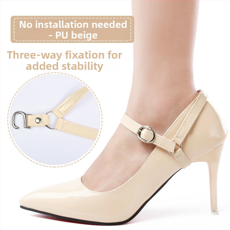 Nähtamatu läbipaistev kõrge kontsaga kingade rihm libisemisvastane rihm pandlarihm laisk kingapael libisemisvastane kontsaga siduv kingapael naistele