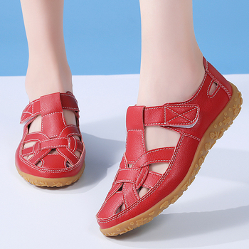 Νέα γυναικεία σανδάλια θαλάσσης για άνοιξη και καλοκαίρι, Hollow Fashion Flat σανδάλια, All-match Crossborder Special