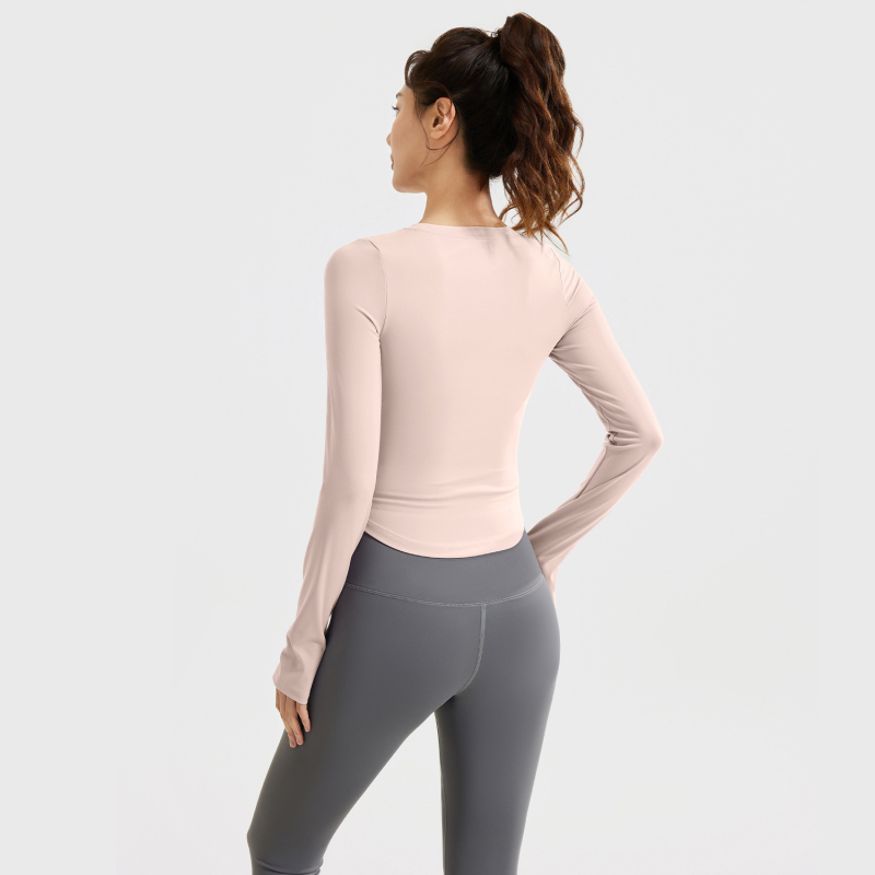 Juyitang uus alasti õhuke joogaülikond õhuke elastne hingav fitness jooksmiseks vaba aja veetmiseks mõeldud fitnessülikond