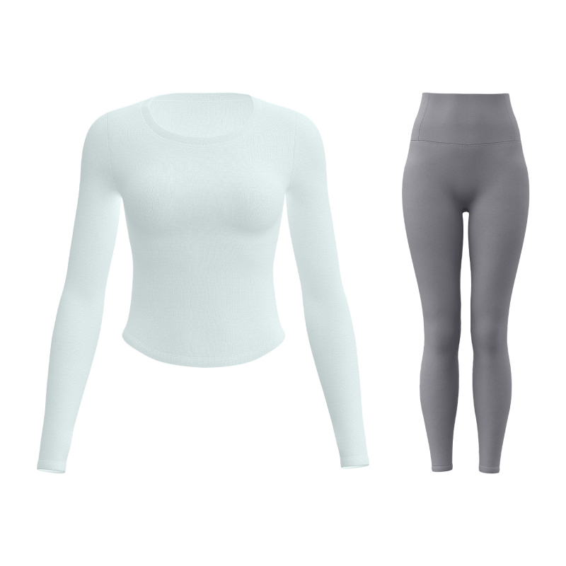 Juyitang uus alasti õhuke joogaülikond õhuke elastne hingav fitness jooksmiseks vaba aja veetmiseks mõeldud fitnessülikond