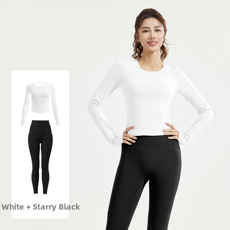 Juyitang uus alasti õhuke joogaülikond õhuke elastne hingav fitness jooksmiseks vaba aja veetmiseks mõeldud fitnessülikond