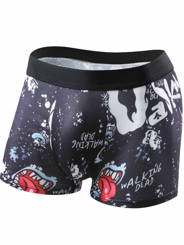 Proizvođači vanjske trgovine isporučuju muško donje rublje, moderne bokserice, seksi dječake, moderne prozračne bokserice do sredine struka na zalihi