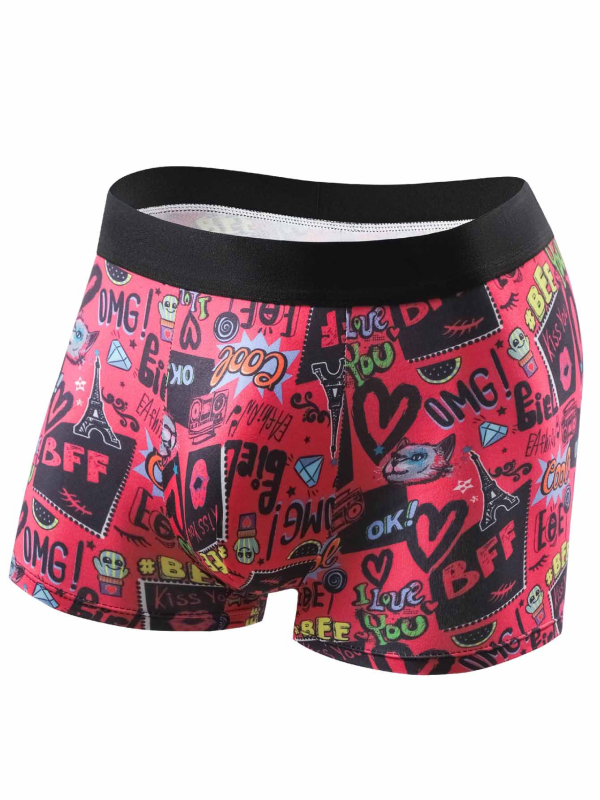 Proizvođači vanjske trgovine isporučuju muško donje rublje, moderne bokserice, seksi dječake, moderne prozračne bokserice do sredine struka na zalihi