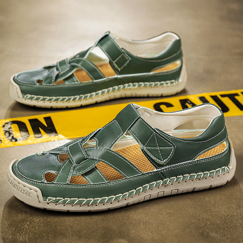 Летни сандали с трансгранични експлозии за жени 2025, големи размери, нови студентски леки дамски обувки, неплъзгащи се, ежедневни плажни обувки с мека подметка