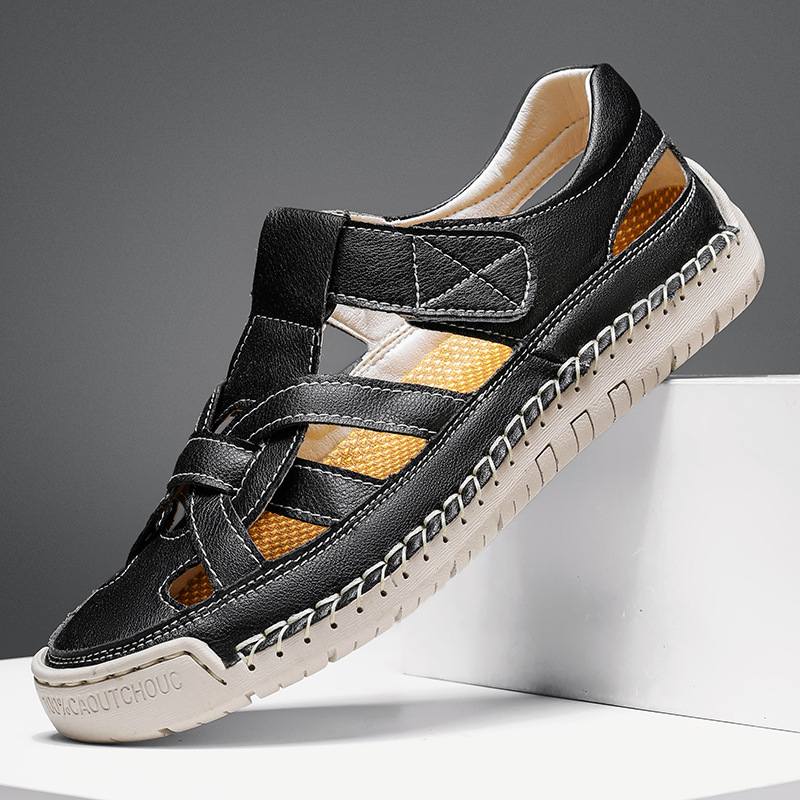 Летни сандали с трансгранични експлозии за жени 2025, големи размери, нови студентски леки дамски обувки, неплъзгащи се, ежедневни плажни обувки с мека подметка